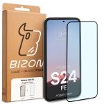 Kit protectie 2 in 1 BizonMobile, Carcasa Bizon Angelo si Folie sticla securizata Bizon Glass Edge, compatibil cu Samsung Galaxy S24 FE, Negru 9 - lerato.ro