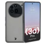 Kit protectie 2 in 1 BizonMobile, Carcasa Bizon Angelo si Folie sticla securizata Bizon Glass Edge, compatibil cu Nothing Phone (3a) Pro, Gri 4 - lerato.ro