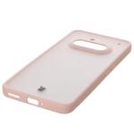Kit protectie 2 in 1 BizonMobile, Carcasa Bizon Angelo si Folie sticla securizata Bizon Glass Edge, compatibil cu Nothing Phone (3a), Roz 7 - lerato.ro