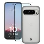 Kit protectie 2 in 1 BizonMobile, Carcasa Bizon Angelo si Folie sticla securizata Bizon Glass Edge, compatibil cu Google Pixel 10 / 10 Pro, Gri 2 - lerato.ro