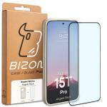 Kit protectie 2 in 1 BizonMobile, Carcasa Bizon Angelo si Folie sticla securizata Bizon Glass Edge, compatibil cu Xiaomi 15T Pro, Bej 9 - lerato.ro