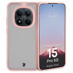 Kit protectie 2 in 1 BizonMobile, Carcasa Bizon Angelo si Folie sticla securizata Bizon Glass Edge, compatibil cu Xiaomi Redmi Note 15 Pro 5G, Roz 4 - lerato.ro