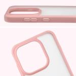 Kit protectie 2 in 1 BizonMobile, Carcasa Bizon Angelo si Folie sticla securizata Bizon Glass Edge, compatibil cu Oppo Find X9, Roz 5 - lerato.ro