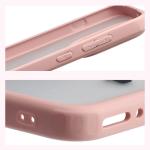 Kit protectie 2 in 1 BizonMobile, Carcasa Bizon Angelo si Folie sticla securizata Bizon Glass Edge, compatibil cu Oppo Find X9, Roz 6 - lerato.ro