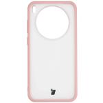 Kit protectie 2 in 1 BizonMobile, Carcasa Bizon Angelo si Folie sticla securizata Bizon Glass Edge, compatibil cu Vivo X300, Roz 3 - lerato.ro