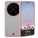 Kit protectie 2 in 1 BizonMobile, Carcasa Bizon Angelo si Folie sticla securizata Bizon Glass Edge, compatibil cu Vivo X300 Ultra, Roz 4 - lerato.ro