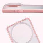 Kit protectie 2 in 1 BizonMobile, Carcasa Bizon Angelo si Folie sticla securizata Bizon Glass Edge, compatibil cu Vivo X300 Ultra, Roz 5 - lerato.ro