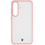 Kit protectie 2 in 1 BizonMobile, Carcasa Bizon Angelo si Folie sticla securizata Bizon Glass Edge, compatibil cu Samsung Galaxy S25 FE, Roz 3 - lerato.ro