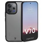 Kit protectie 2 in 1 BizonMobile, Carcasa Bizon Angelo si Folie sticla securizata Bizon Glass Edge, compatibil cu Vivo V70 5G, Negru 4 - lerato.ro