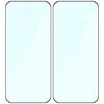 Set 2 folii sticla securizata Bizon Glass Edge Duo compatibile cu Oppo Find X9, Negru 5 - lerato.ro