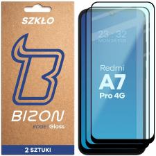 Set 2 folii sticla securizata Bizon Glass Edge Duo compatibile cu Xiaomi Redmi A7 Pro 4G, Negru