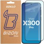 Folie sticla securizata Bizon Glass Edge 2 compatibila cu Vivo X300 Pro, Negru 2 - lerato.ro
