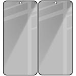 Set 2 folii sticla securizata Bizon Glass Edge Shadow Duo Privacy compatibile cu Samsung Galaxy A57 5G, Negru 5 - lerato.ro