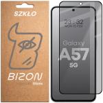 Folie sticla securizata Bizon Glass Edge Shadow Privacy compatibila cu Samsung Galaxy A57 5G, Negru 2 - lerato.ro