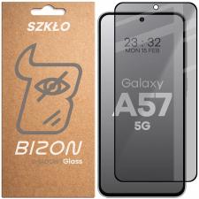 Folie sticla securizata Bizon Glass Edge Shadow Privacy compatibila cu Samsung Galaxy A57 5G, Negru