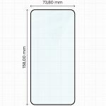 Folie sticla securizata Bizon Glass Edge compatibila cu Samsung Galaxy A27 5G, Negru 3 - lerato.ro
