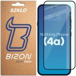 Folie sticla securizata Bizon Glass Edge compatibila cu Nothing Phone (4a), Negru 2 - lerato.ro