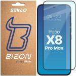Folie sticla securizata Bizon Glass Edge compatibila cu Xiaomi Poco X8 Pro Max, Negru 2 - lerato.ro