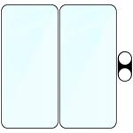Set protectie 3in1 Bizon Glass Edge Pack, 2 folii sticla ecran + 1 folie sticla camera foto, compatibil cu Xiaomi Poco X8 Pro Max, Negru 7 - lerato.ro