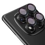 Folie sticla securizata camera foto Bizon Glass Snap Lens compatibila cu Xiaomi Redmi Note 14 Pro 5G / Poco X7, Negru 2 - lerato.ro