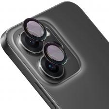 Folie sticla securizata camera foto Bizon Glass Snap Lens compatibila cu Oppo Reno 14 F / FS, Negru