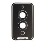 Folie sticla securizata camera foto Bizon Glass Snap Lens compatibila cu Samsung Galaxy S25 Edge, Negru 3 - lerato.ro
