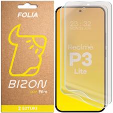 Set 2 folii protectie Bizon Glass Film Sun Duo compatibile cu Realme P3 Lite, Transparent