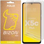 Set 2 folii protectie Bizon Glass Film Sun Duo compatibile cu Honor X5c Plus, Transparent 2 - lerato.ro