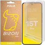 Set 2 folii protectie Bizon Glass Film Sun Duo compatibile cu Xiaomi 15T Pro, Transparent 2 - lerato.ro