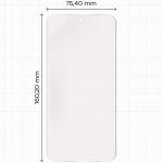 Set 2 folii protectie Bizon Glass Film Sun Duo compatibile cu Xiaomi 15T Pro, Transparent 3 - lerato.ro