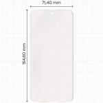 Set 2 folii protectie Bizon Glass Film Sun Duo compatibile cu Oppo Reno 15 F, Transparent 3 - lerato.ro