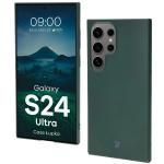 Carcasa Bizon Shell compatibila cu Samsung Galaxy S24 Ultra, Verde 3 - lerato.ro