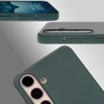 Carcasa Bizon Shell compatibila cu Samsung Galaxy S24, Verde 5 - lerato.ro