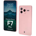 Carcasa Bizon Shell compatibila cu Xiaomi Poco F7 Pro, Roz 3 - lerato.ro