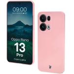 Carcasa Bizon Shell compatibila cu Oppo Reno 13 Pro, Roz 3 - lerato.ro