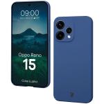 Carcasa Bizon Shell compatibila cu Oppo Reno 15, Albastru 3 - lerato.ro