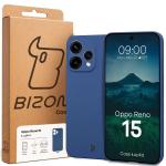 Carcasa Bizon Shell compatibila cu Oppo Reno 15, Albastru 7 - lerato.ro