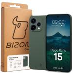 Carcasa Bizon Shell compatibila cu Oppo Reno 15, Verde 7 - lerato.ro