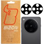 Set 2 folii sticla securizata camera foto Bizon Glass Lens compatibile cu Oppo Find X8 Pro, Negru 3 - lerato.ro