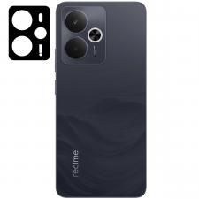 Folii protectie Realme 14 5G / 14T 5G, Set 2 folii sticla securizata camera foto Bizon Glass Lens compatibile cu Realme 14 5G / 14T 5G, Negru, lerato.ro