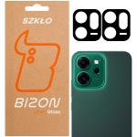 Set 2 folii sticla securizata camera foto Bizon Glass Lens compatibile cu Oppo Reno 14 F / FS, Negru 3 - lerato.ro