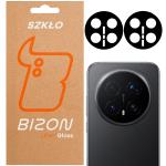 Set 2 folii sticla securizata camera foto Bizon Glass Lens compatibile cu Honor Magic 8 Pro, Negru 3 - lerato.ro