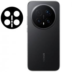 Set 2 folii sticla securizata camera foto Bizon Glass Lens compatibile cu Honor Magic 8 Pro, Negru