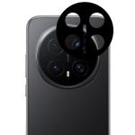 Set 2 folii sticla securizata camera foto Bizon Glass Lens compatibile cu Honor Magic 8 Pro, Negru 6 - lerato.ro