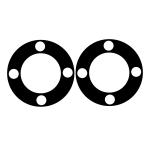 Set 2 folii sticla securizata camera foto Bizon Glass Lens compatibile cu Honor Magic 8 Lite, Negru 4 - lerato.ro