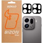 Set 2 folii sticla securizata camera foto Bizon Glass Lens compatibile cu Oppo Find X9 Pro, Negru 3 - lerato.ro