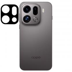 Set 2 folii sticla securizata camera foto Bizon Glass Lens compatibile cu Oppo Find X9 Pro, Negru