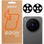 Set 2 folii sticla securizata camera foto Bizon Glass Lens compatibile cu Vivo X300, Negru 3 - lerato.ro