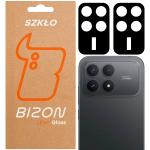 Set 2 folii sticla securizata camera foto Bizon Glass Lens compatibile cu Xiaomi Poco F8 Pro, Negru 3 - lerato.ro