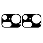 Set 2 folii sticla securizata camera foto Bizon Glass Lens compatibile cu Nothing Phone (4a) Pro, Negru 4 - lerato.ro